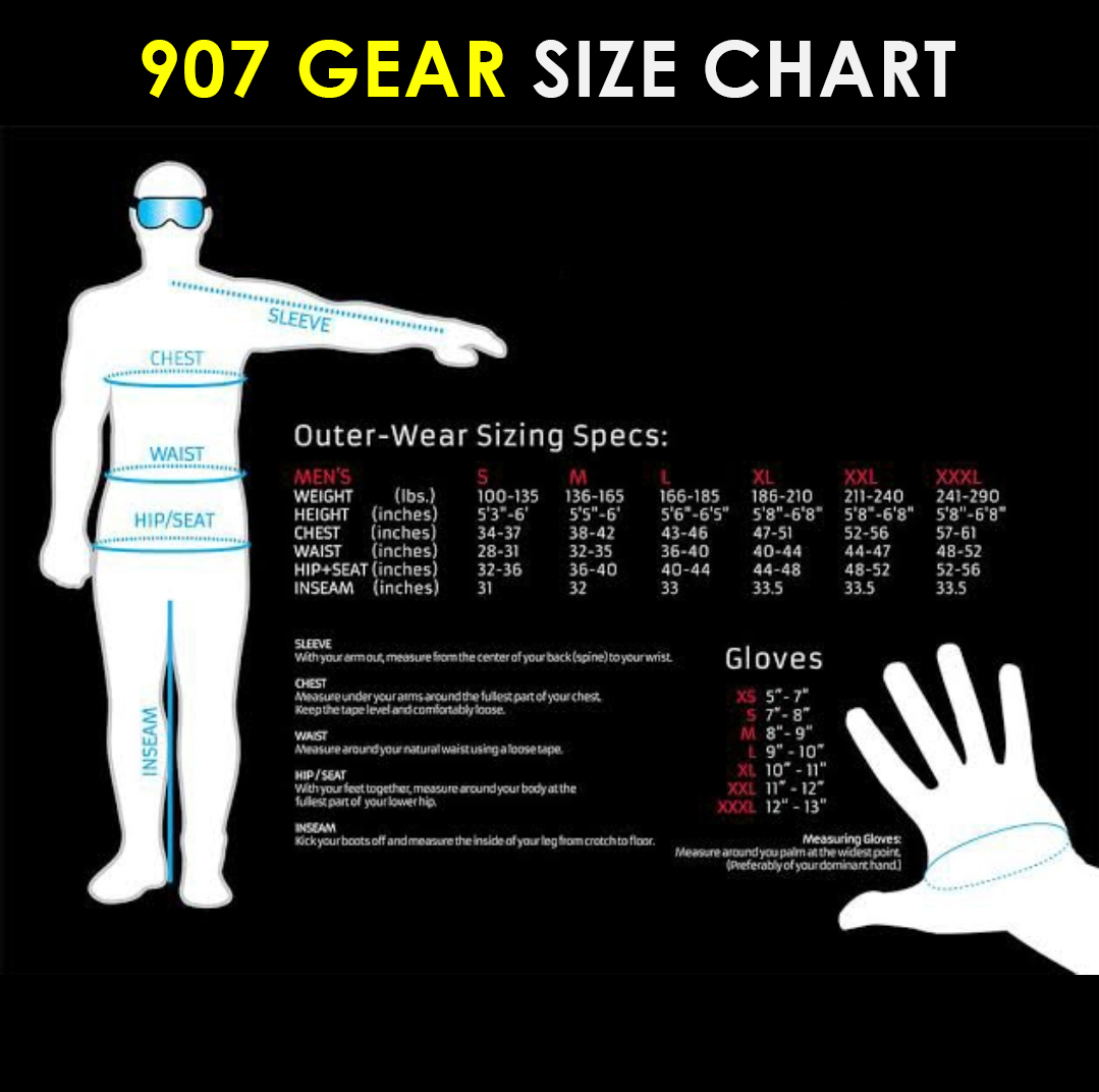 Size Chart EWT Sportline International